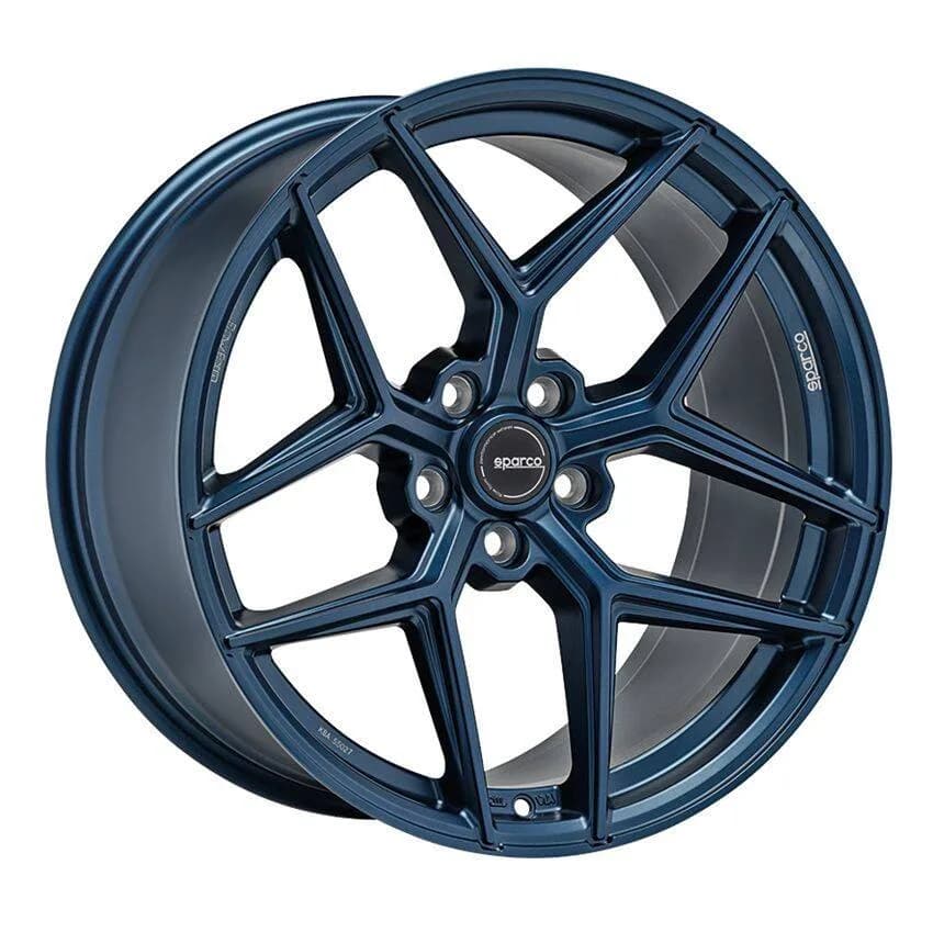 Легкосплавний диск 18" SPARCO Ff3 18x8,5 ET45 5x114,3 Matt Blue - фото My Tuning Lab