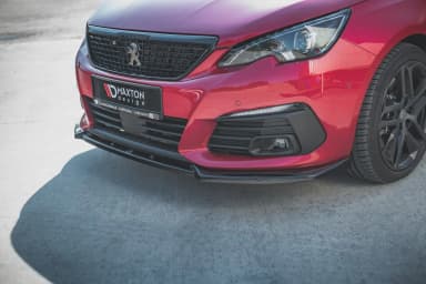 Передній сплітер V.1 Maxton Peugeot 308 GT Mk2 Facelift - фото My Tuning Lab