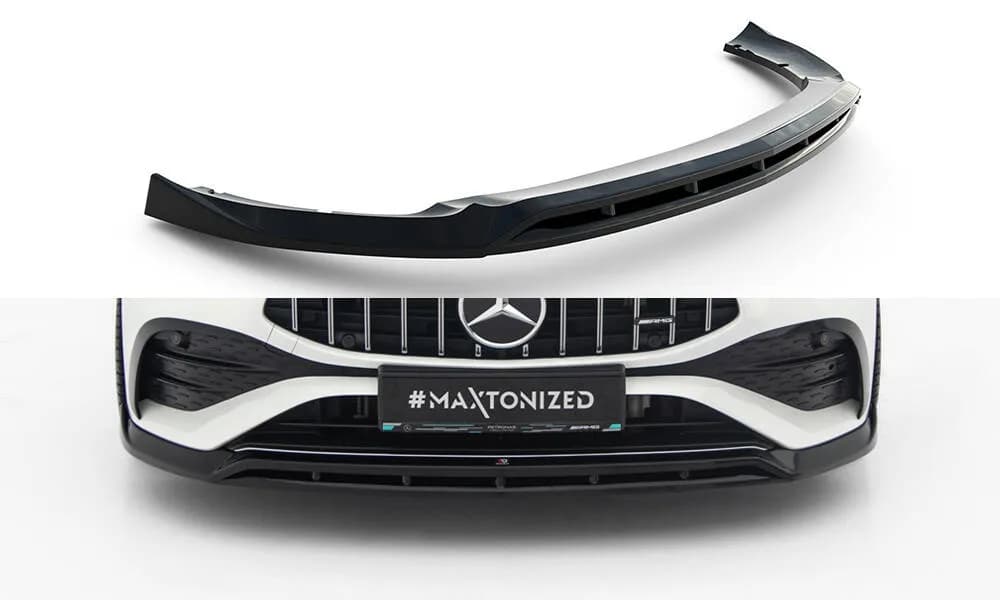 Передній сплітер Maxton Mercedes-AMG CLA 35 Coupe / Shooting Brake C118 Facelift / X118 Facelift - фото My Tuning Lab
