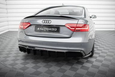 Задня накладка Maxton Audi S5 / A5 S-Line 8T Facelift (Wersja z podwójnym Вихлопem z jednej strony) - фото My Tuning Lab