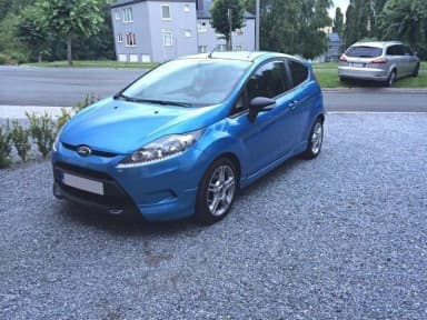 Накладки на пороги (ST Look) Maxton Ford Fiesta Mk7 / Mk7 FL 3 Drzwiowa - фото My Tuning Lab