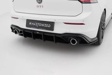 Задній дифузор Street Pro V.3 Maxton Volkswagen Golf GTI Mk8 - фото My Tuning Lab