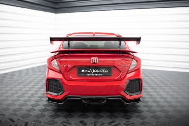 Karbonowy Spoiler Z Wewnętrznymi Wspornikami Maxton Honda Civic SI Mk10 - фото My Tuning Lab