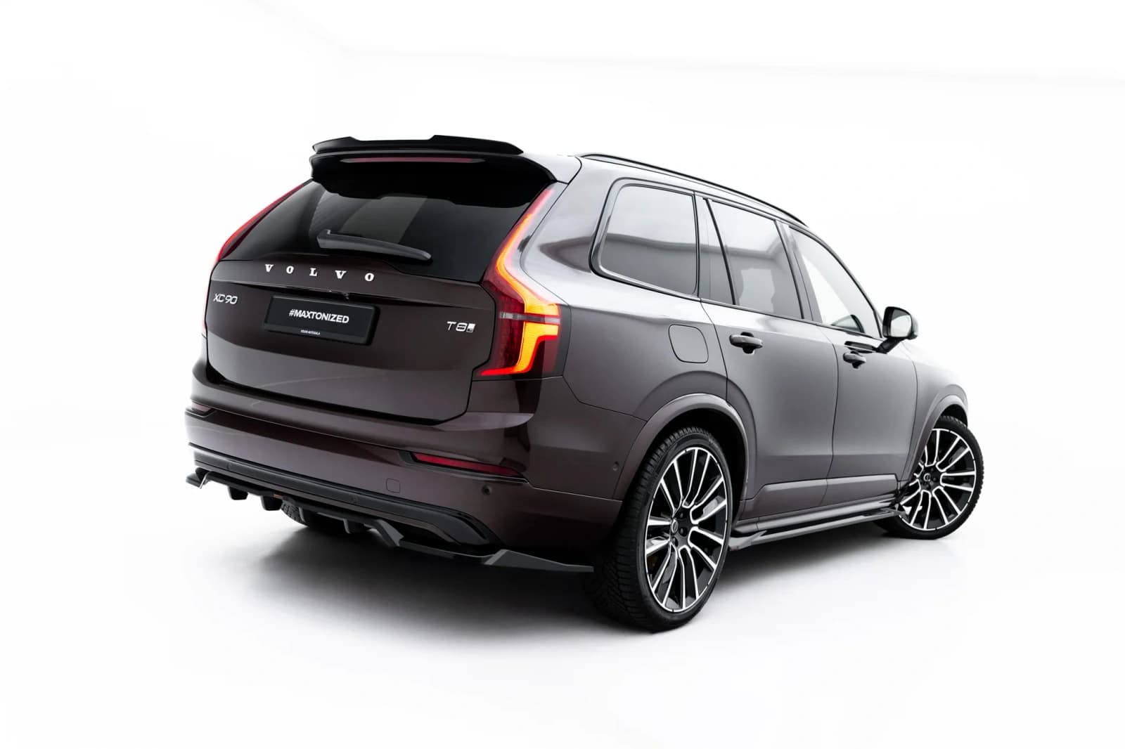 Задній сплітер (Z Dyfuzorem) Maxton Volvo XC90 Mk2 Facelift 2 - фото My Tuning Lab