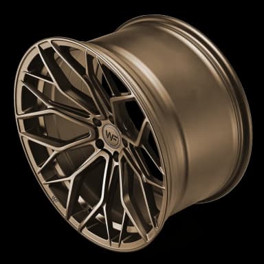 Легкосплавний диск 21" Wheelforce HE1-FF 21x11 ET20 5x112 сатинова бронза - фото My Tuning Lab