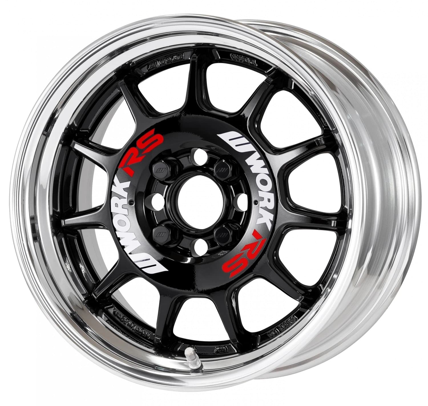 Легкосплавний диск 15" Work Wheels Work Emotion RS11 15x5,5 BLANK чорний (BLK) - фото My Tuning Lab