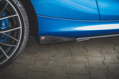 Накладки на пороги Racing Durability + Flaps Maxton BMW 1 F21 M135i / M140i / M-пакет - фото My Tuning Lab