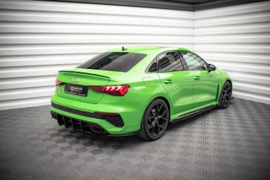Задні сплітери Boczne Street Pro + Flaps Maxton Audi RS3 Sedan 8Y - фото My Tuning Lab