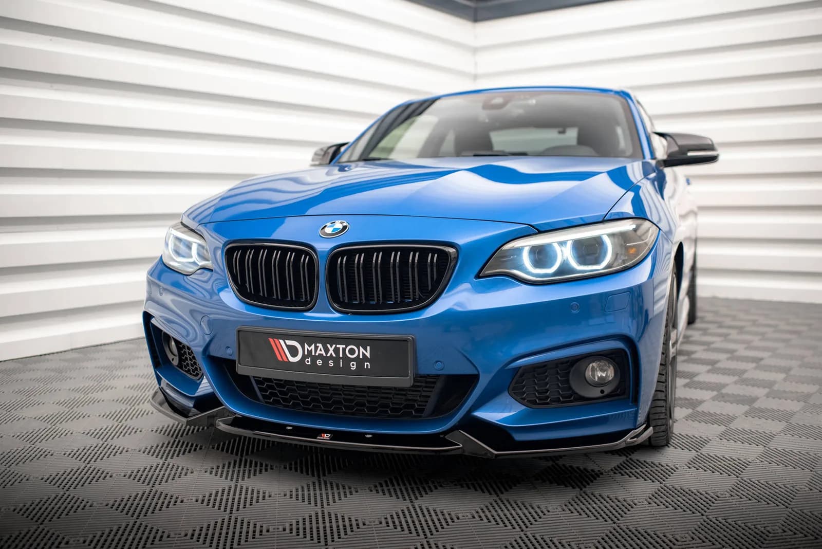 Передній сплітер V.2 Maxton BMW 2 M-пакет F22 - фото My Tuning Lab