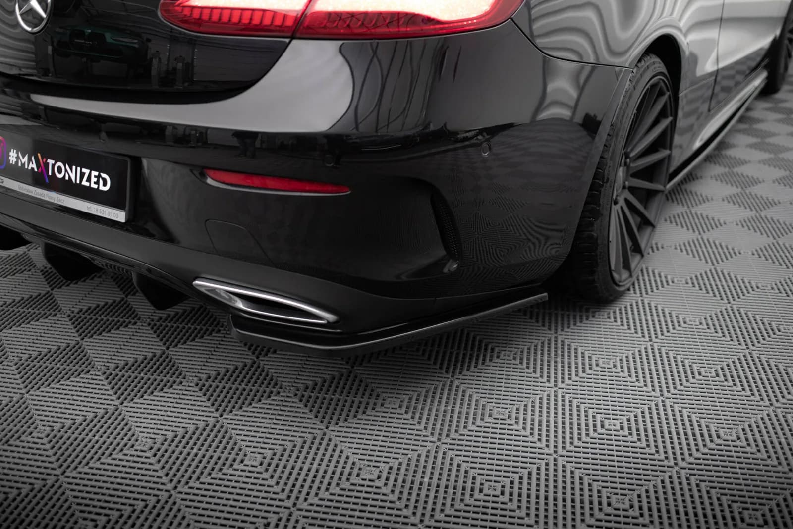 Задні сплітери Boczne Maxton Mercedes-Benz E-Class W213 Coupe (C238) / Cabriolet (A238) AMG-Line - фото My Tuning Lab