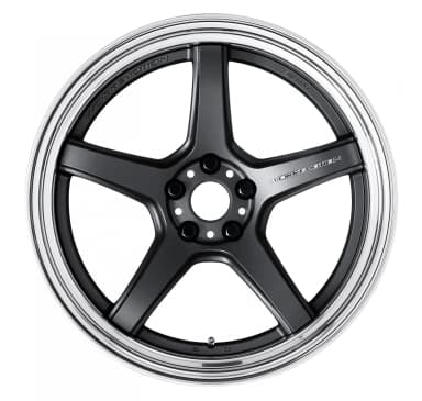 Легкосплавний диск 19" Work Wheels Work Emotion T5R-2P Step Rim 19x9 BLANK матовий графіт (MGM) - фото My Tuning Lab