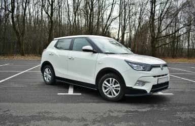 Maxton Design Накладки на пороги SSANGYONG TIVOLI - фото My Tuning Lab