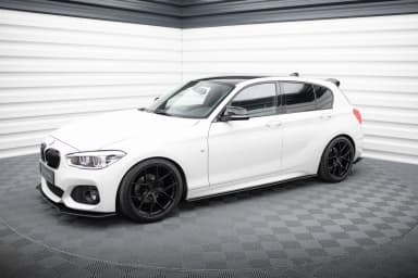 Накладки на пороги Racing Durability V.2 Maxton BMW 1 F20 M135i / M140i / M-пакет - фото My Tuning Lab