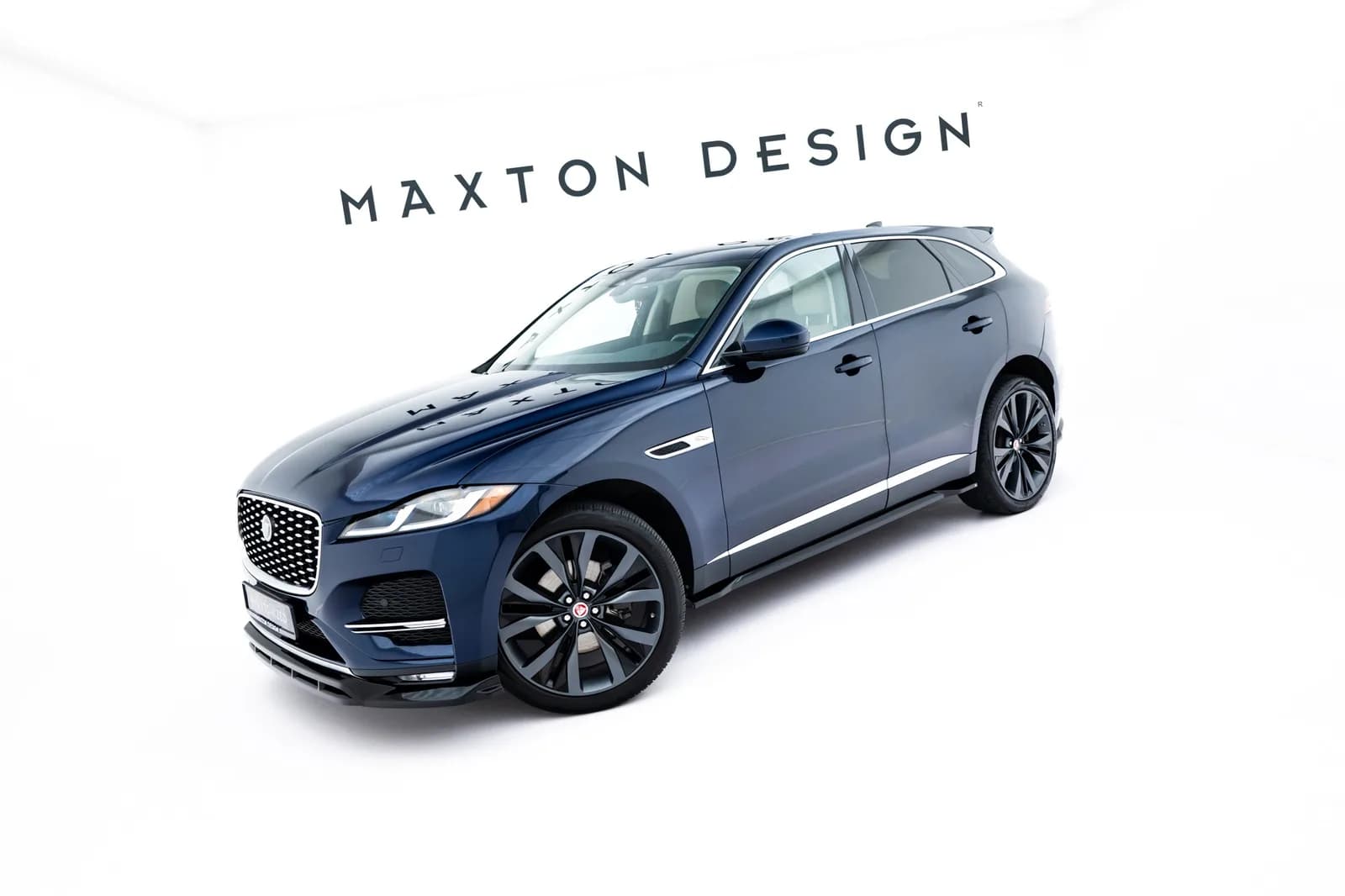 Комплект сплітерів Maxton Jaguar F-Pace R-Sport X761 Facelift - фото My Tuning Lab
