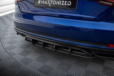 Задній дифузор Street Pro Maxton Audi A4 Competition B9 - фото My Tuning Lab