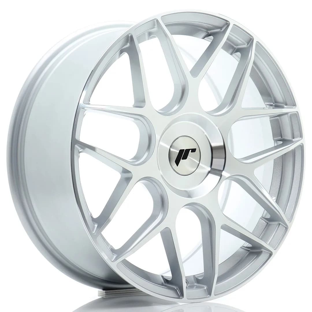 Легкосплавний диск 18" Japan Racing JR18 18x7,5 ET40 5x108 срібний з фрезеруванням - фото My Tuning Lab