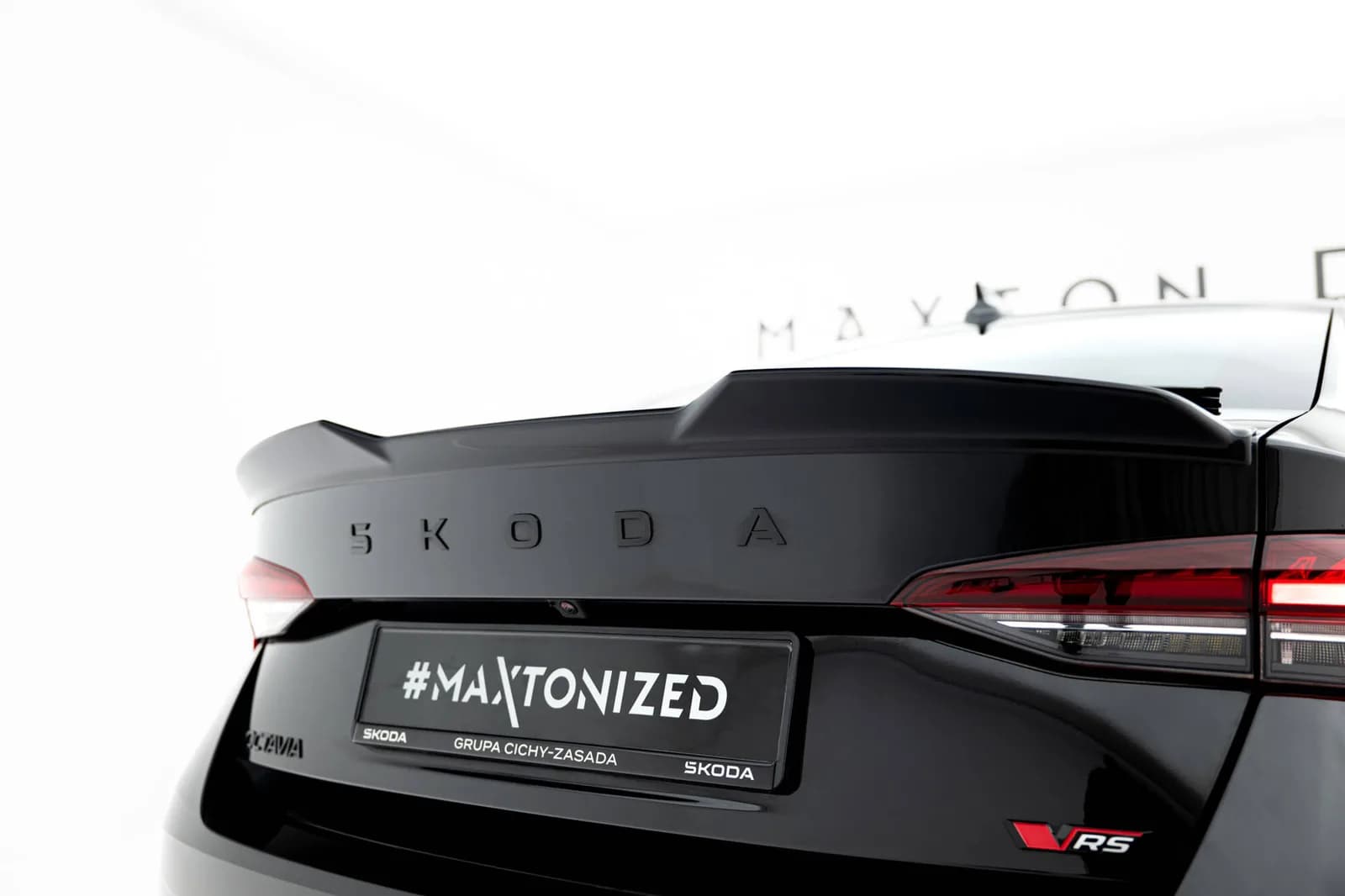 3D спойлер Maxton Skoda Octavia RS / Sportline / Standard Liftback MK4 / Mk4 Facelift - фото My Tuning Lab