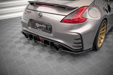 Задній дифузор Street Pro Maxton Nissan 370Z Nismo Facelift - фото My Tuning Lab