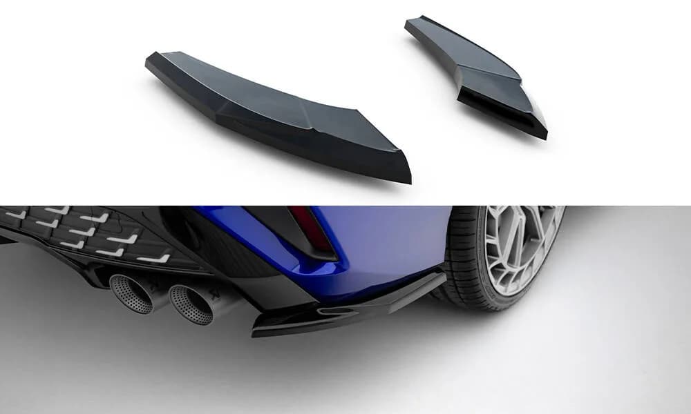 Задні сплітери Boczne V.1 Maxton Audi S3 Sedan 8Y Facelift - фото My Tuning Lab