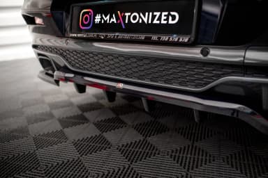 Задній сплітер (Z Dyfuzorem) V.2 Maxton BMW X4 M40i G02 - фото My Tuning Lab