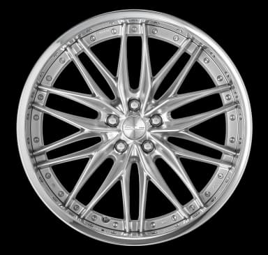 Легкосплавний диск 21" Work Wheels Schwert Quell 2 Step Rim 21x10,5 BLANK Glim Bright срібний (GBS) - фото My Tuning Lab