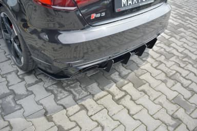 Задній дифузор V.1 Maxton Audi RS3 8V FL Sportback - фото My Tuning Lab