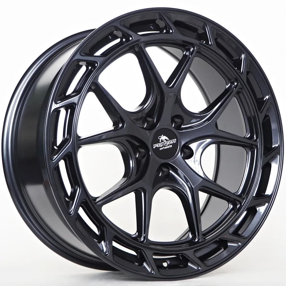 Легкосплавний диск 19" Forzza Saturn 19x8,5 ET45 5x112 чорний Magic - фото My Tuning Lab