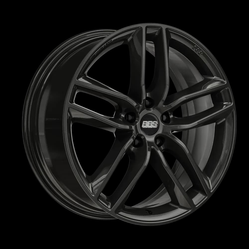 Легкосплавний диск 19" BBS SX 19x8,5 ET45 5x108 Crystal чорний - фото My Tuning Lab