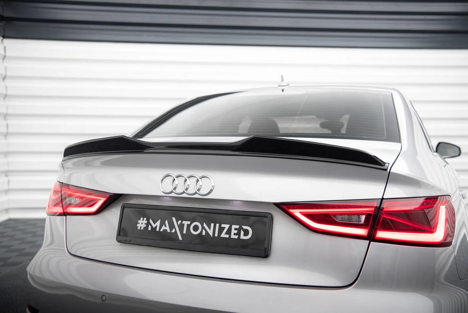 3D спойлер Maxton Audi A3 / A3 S-Line / S3 / RS3 Sedan 8V - фото My Tuning Lab