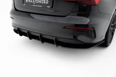 Задній дифузор Street Pro Maxton Audi A3 Sedan 8Y - фото My Tuning Lab