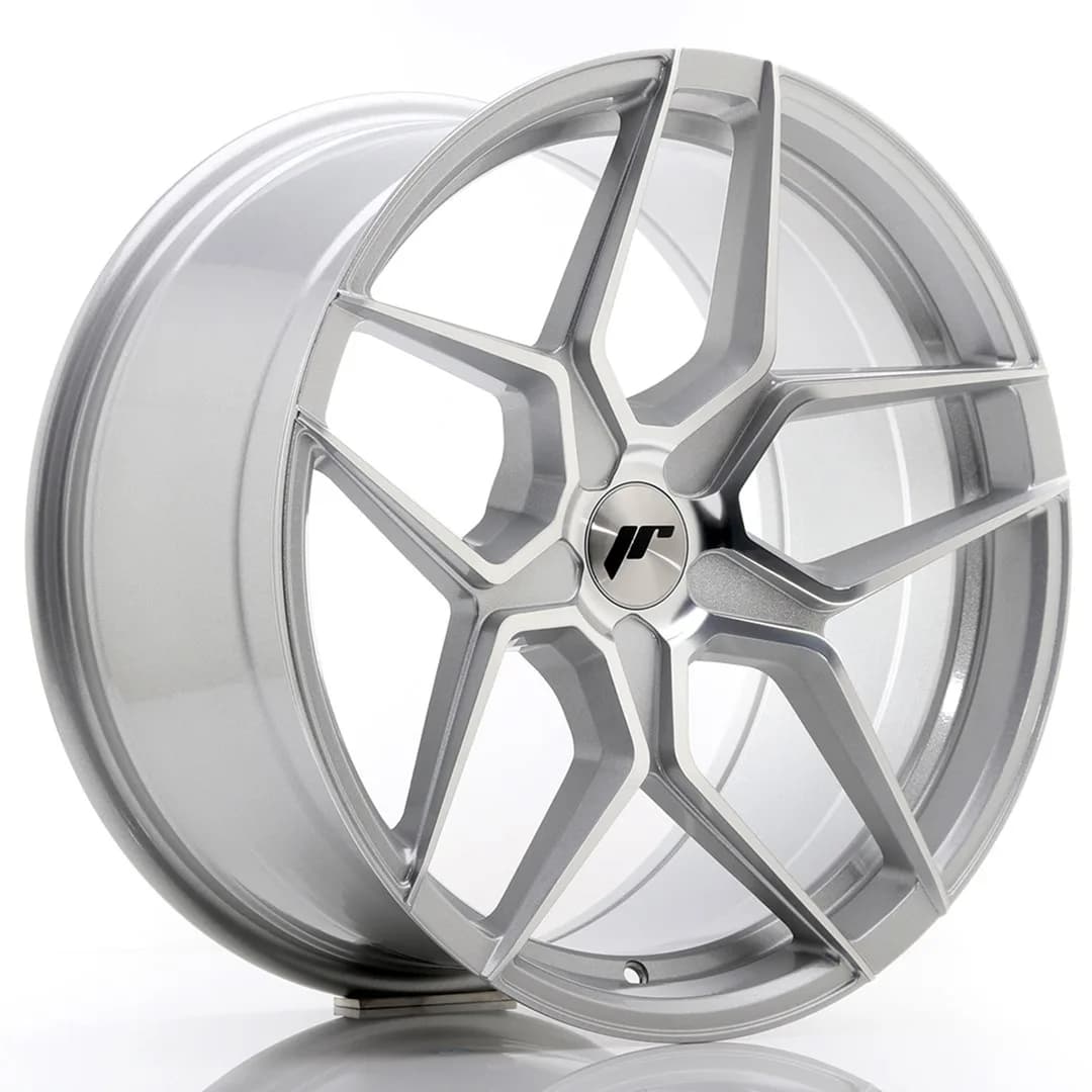 Легкосплавний диск 19" Japan Racing JR34 19x9,5 ET35 5x112 срібний з фрезеруванням - фото My Tuning Lab