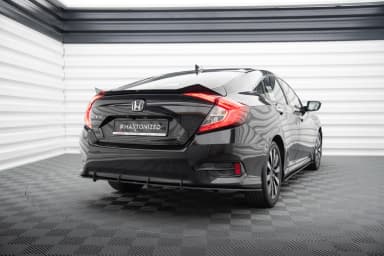 Задній дифузор Street Pro Maxton Honda Civic Mk10 - фото My Tuning Lab