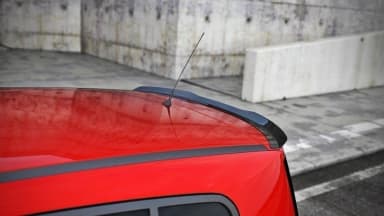 Продовження спойлера Maxton Renault Megane II (чорний глянець) - фото My Tuning Lab