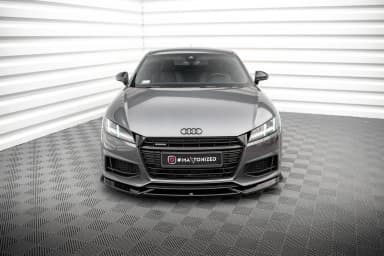 Передній сплітер V.1 Maxton Audi TT S / S-Line 8S - фото My Tuning Lab