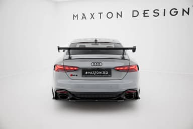 Karbonowy Spoiler Z Zewnętrznymi Wspornikami V.2 Maxton Audi A5 / A5 S-Line / S5 / RS5 Coupe F5 / F5 Facelift - фото My Tuning Lab