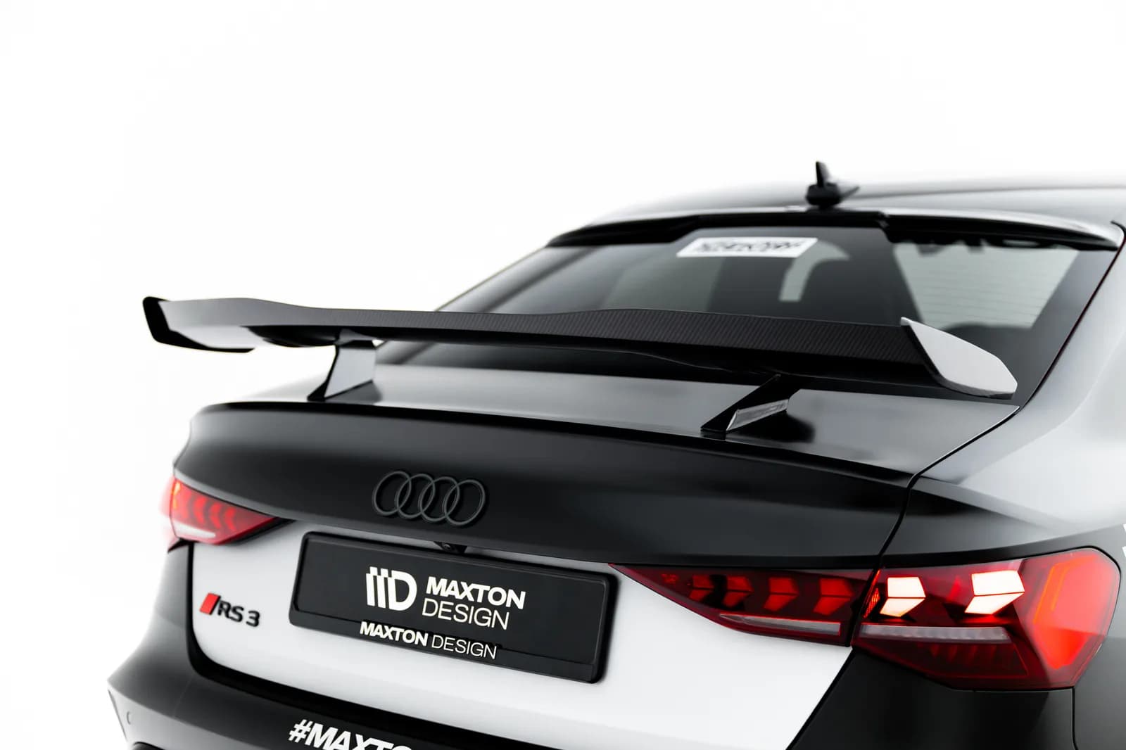 Karbonowy Spoiler Maxton Audi A3 / A3 S-Line / S3 / RS3 Sedan 8Y / 8Y Facelift - фото My Tuning Lab