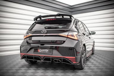 Задній сплітер (Z Dyfuzorem) Maxton Hyundai I20 N Mk3 - фото My Tuning Lab