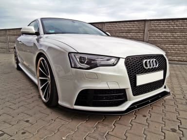 Передній сплітер Maxton Audi RS5 8T / 8T FL - фото My Tuning Lab