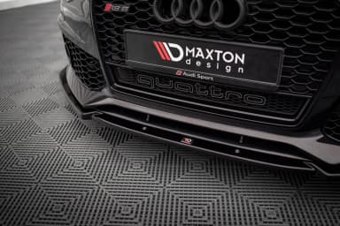 Передній сплітер Maxton Audi A6 RS6 Look C7 - фото My Tuning Lab