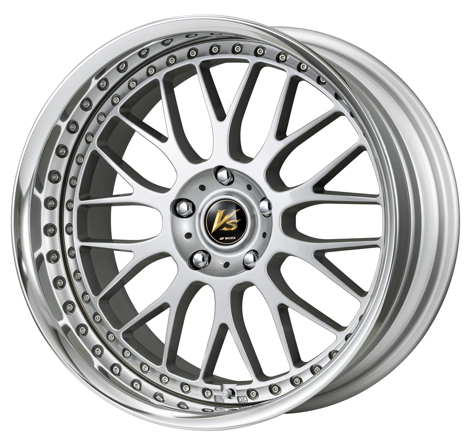 Легкосплавний диск 19" Work Wheels VS XX Step Rim 19x10 BLANK Light Gray срібний (LGS) - фото My Tuning Lab