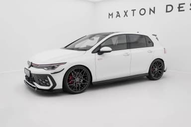Накладки на пороги Street Pro V.2 Maxton Volkswagen Golf GTI / GTE / GTI Clubsport / R-Line Mk8 - фото My Tuning Lab