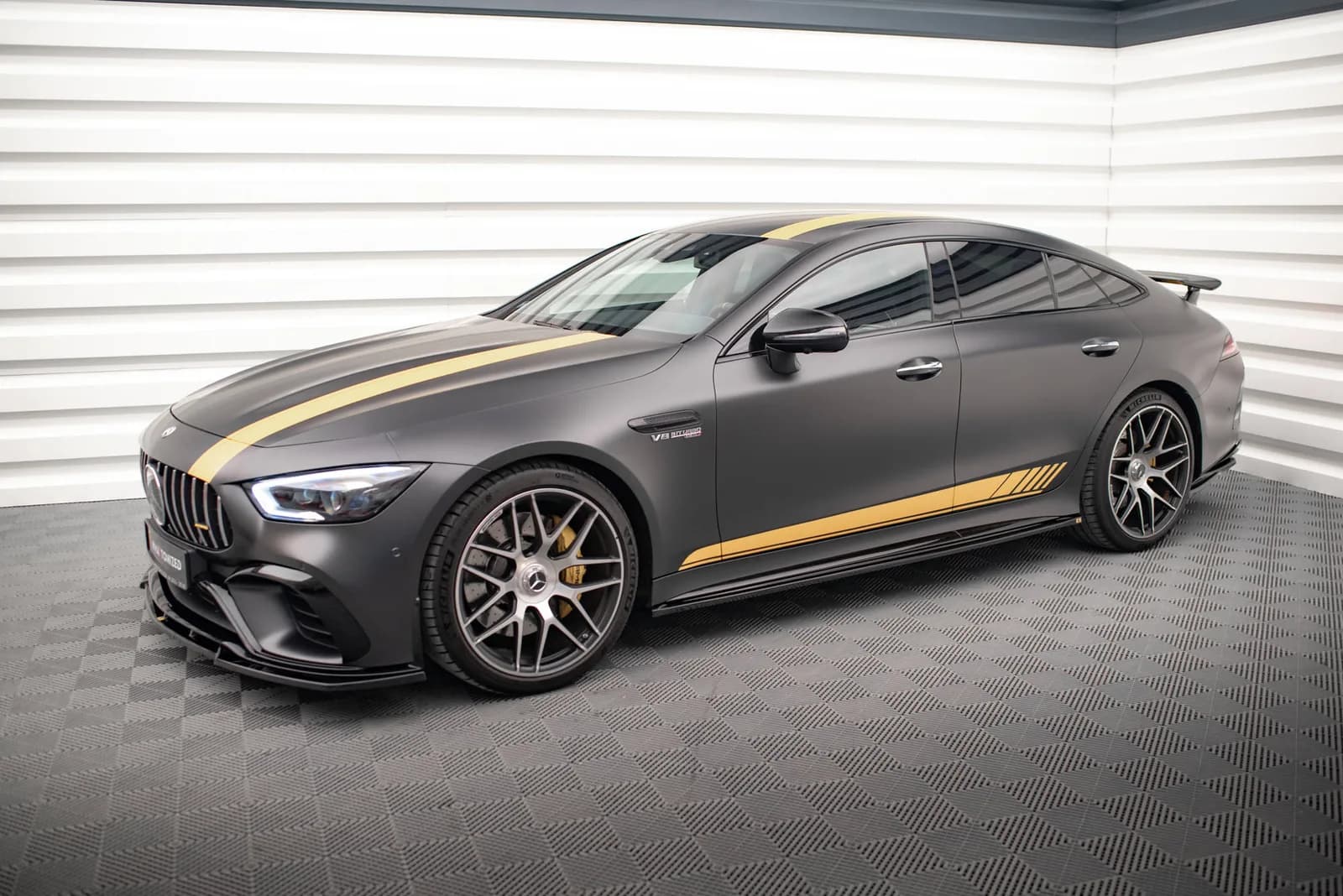 Комплект сплітерів Maxton Mercedes-AMG GT 63S 4 Door Coupe Aero X290 - фото My Tuning Lab