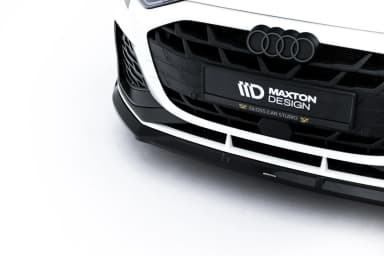 Передній сплітер V.3 Maxton Audi S3 Sportback / Sedan / A3 S-line Sportback / Sedan 8Y Facelift - фото My Tuning Lab