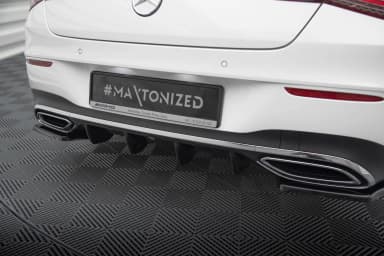 Задня накладка Maxton Mercedes-Benz CLA AMG-Line X118 - фото My Tuning Lab