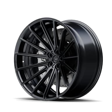Легкосплавний диск 22" Wheelforce X.RSM-FF 22x11,5 ET30 5x112 глибокий чорний - фото My Tuning Lab