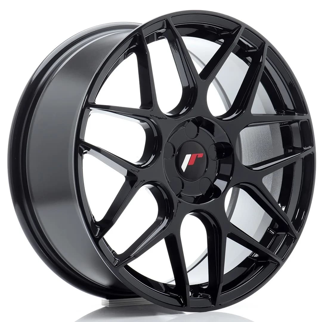 Легкосплавний диск 18" Japan Racing JR18 18x7,5 ET36 5x114,3 глянцевий чорний - фото My Tuning Lab