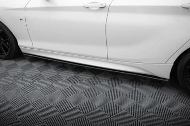 Накладки на пороги Racing Durability V.2 Maxton BMW 1 F20 M135i / M140i / M-пакет - фото My Tuning Lab
