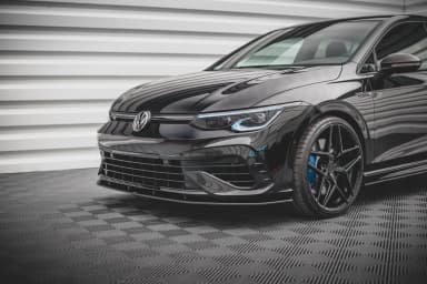 Передній сплітер Street Pro Maxton Volkswagen Golf R Mk8 - фото My Tuning Lab