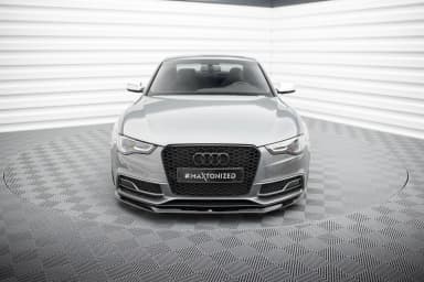 Передній сплітер V.1 Maxton Audi S5/A5 S-Line 8T Facelift - фото My Tuning Lab