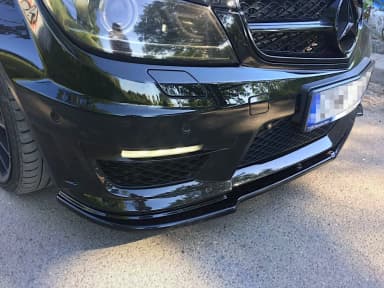 Передній сплітер Maxton Mercedes-Benz C63 AMG Sedan / Estate W204 Facelift / S204 Facelift - фото My Tuning Lab